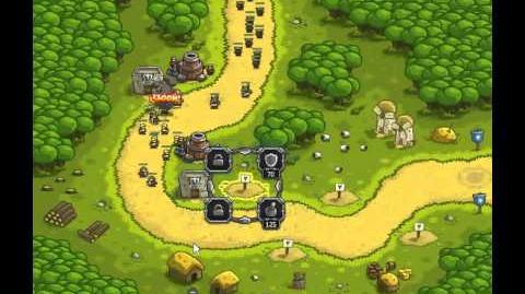 Kingdom Rush - Southport (Level 1) - Iron Challenge - normal difficulty