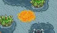 Godieth’s dark blood spit pool.
