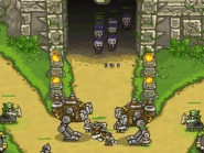 Wasp missiles in action