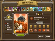 Frontiers Hero Room (Alric)