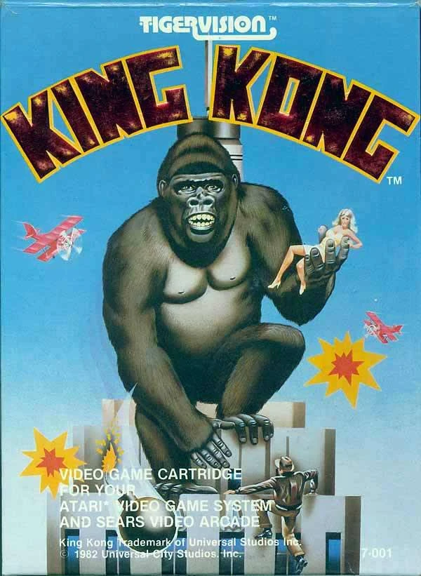 Rare King Kong Tiger Orlitronic 1982/1983 Table Top Lcd Électronique