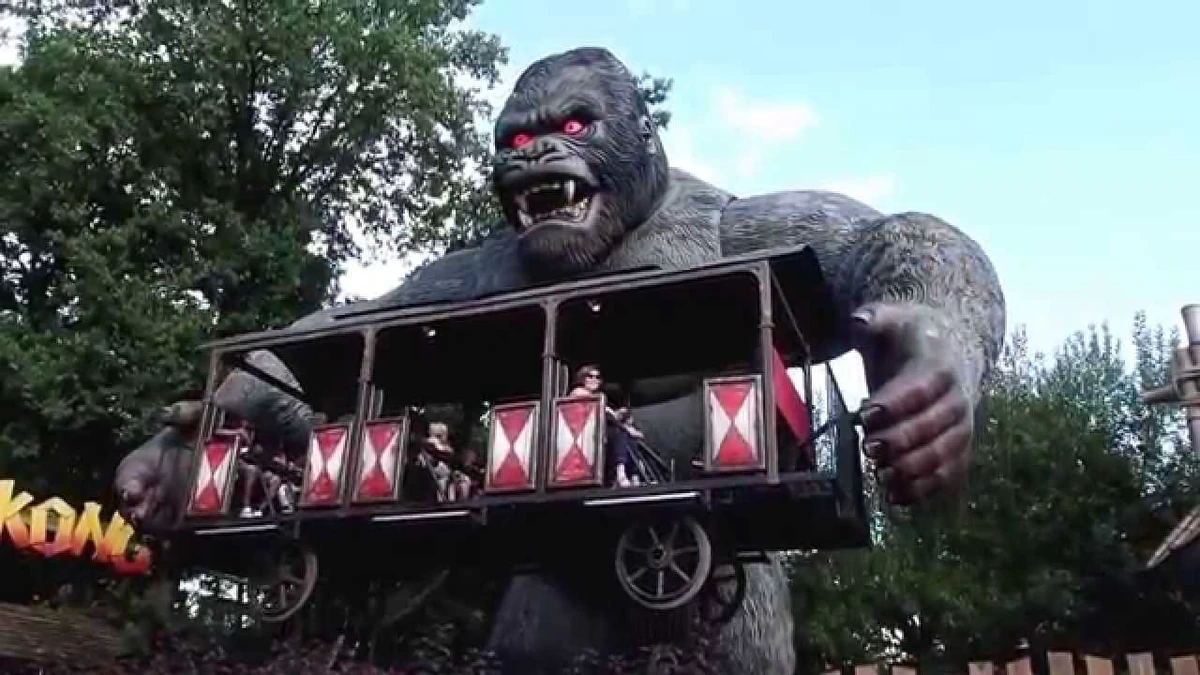 King Kong Ride Bobbejaanland King Kong Wiki Fandom