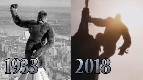 Evolution of King Kong in Movies & TV in 6 Minutes (2018)