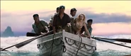 The last few survivors of the SS Venture.