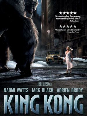 peter jacksons king kong movie poster