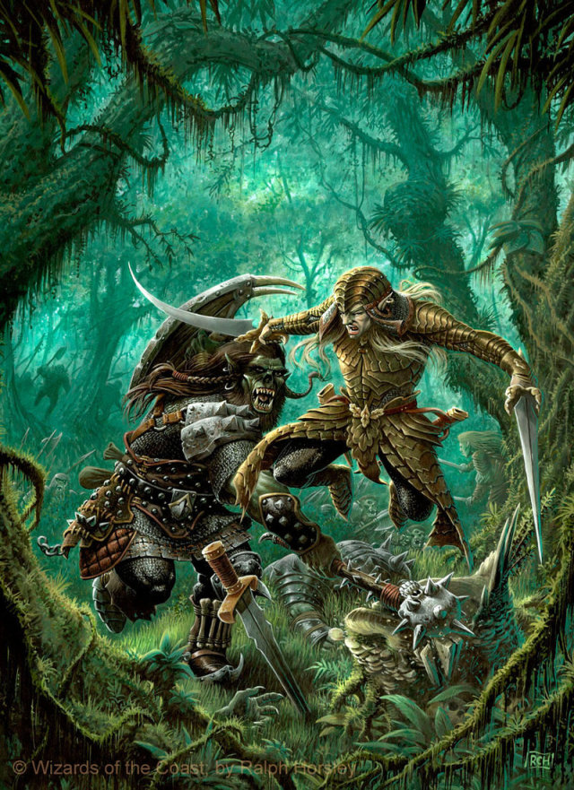 elves vs orcs