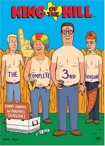 KING OF THE HILL  COMPLETE FIRST SEASON! 3 DVD SET W/ OUTER BOX