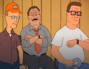 Jason sleeping in "Peggy the Boggle Champ"