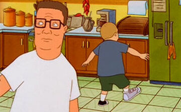 King Of The Hill - Hank Tells Bobby He's From New York 