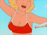 Luanne's Breasts in her Bathing Suit