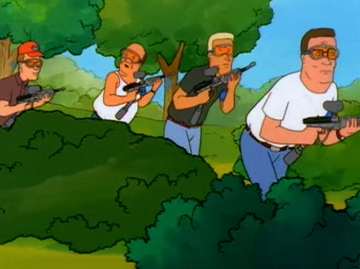 Shooting - King of the hill