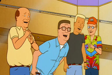 KING OF THE HILL, John Redcorn, Bobby Hill, Hank Hill, Spin The Choice,  aired 11/19/00, 1997-present, TM and Copyright © 20th Stock Photo - Alamy