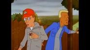 Dale and Boomhauer spitting