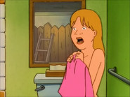 Luanne screams after Khan sees her naked