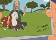 Appleseed's postcard to Hank.