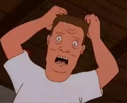 hank hill crying