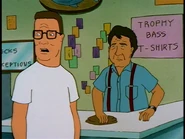 Hank having a conversation with Ray