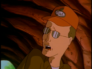 Dale becomes frightened in The Caves