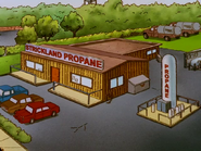 Strickland Propane as it appears in the early seasons, again