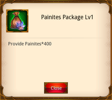 Painites Package level 1