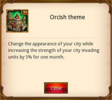 Orcish Theme