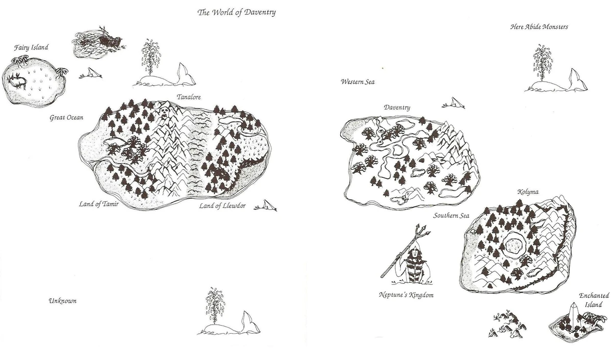 1st Edition Maps | King's Quest Omnipedia | Fandom