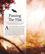 Passing the Hat[2] Uses new variation of the phrase "Dust off your blue adventuring cap and put on Graham's boots once again..."