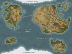 World of KQ by "Let's Play Sierra Games" map image