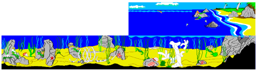 King Neptune's Kingdom in the official KQ2