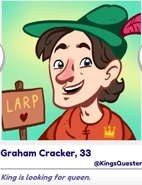 King’s Quest parodied as a LARP (live-action role playing)