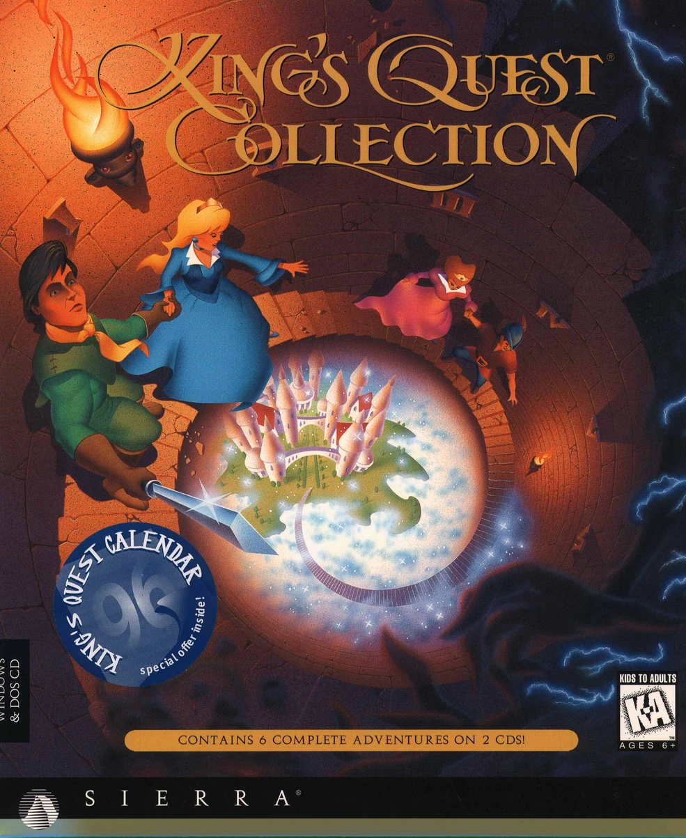 PC Gamer Disc 5.10 Juillet 2000 - Classic Games Collection Vol 1 - Kings Quest & Ultima
