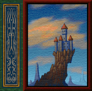 A tapestry (Icelord's Castle?).