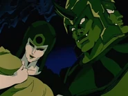 Ashuraman's parents in the anime