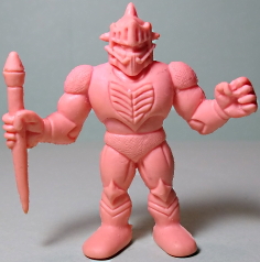 Kinnikuman kinkeshi glitter exogini Rambo ninja oro brillo raro