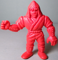 Kinnikuman kinkeshi glitter exogini Rambo ninja oro brillo raro