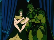 Ashuraman's parents in the anime