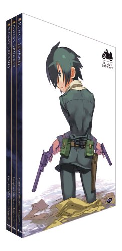 I removed the scan lines from the Kino no Tabi Volume 8 light novel cover  and made it into a wallpaper. The original scan is in the comments.  [2560x1440] : r/Animewallpaper