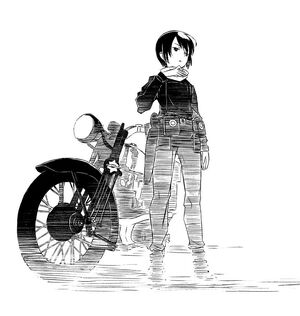 Kino (Kino no Tabi: The Beautiful World) Ran-Ron - Illustrations