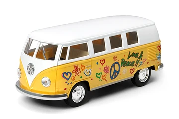 Kinsart 1962 Volkswagen Classical Bus 1/32 Yellow : Aazon.in