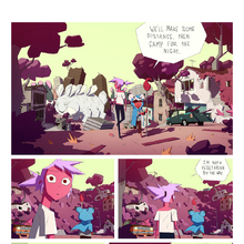 The Kipo Webcomic Kipo And The Age Of Wonderbeasts Wiki Fandom Benson gets a jump on the mod frogs to save kipo, wolf and his little buddy dave. the kipo webcomic kipo and the age of