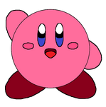 EpicGreenKirby's second artwork (based on Kirby's render from Kirby's Return to Dream Land.