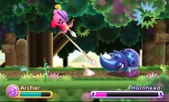 KTD Hornhead.jpg (119 KB) Archer Kirby fires arrows at Hornhead.