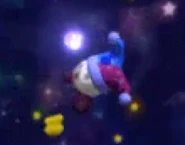 「真 格闘王への道」で宇宙を漂うマルク(USDX)