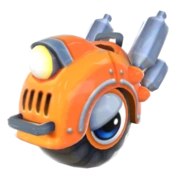 Modelo de Gran Wheelie en Kirby Triple Deluxe.