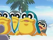 Pengi en el anime