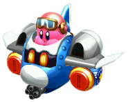 Jet Robobot Armor Mode from Kirby: Planet Robobot