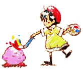 Screen shown if defeated by Adeleine