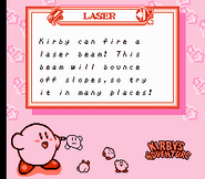 Kirby's Adventure (Laser)