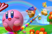Kirby and the Rainbow Curse (все цвета, включая вырезанный бирюзовый)