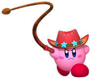 Artwork de Látigo en Kirby's Return to Dream Land.